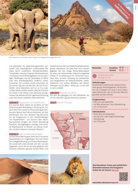 Bike Adventure Tours Katalog 2022