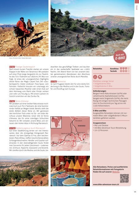 Bike Adventure Tours Katalog 2022