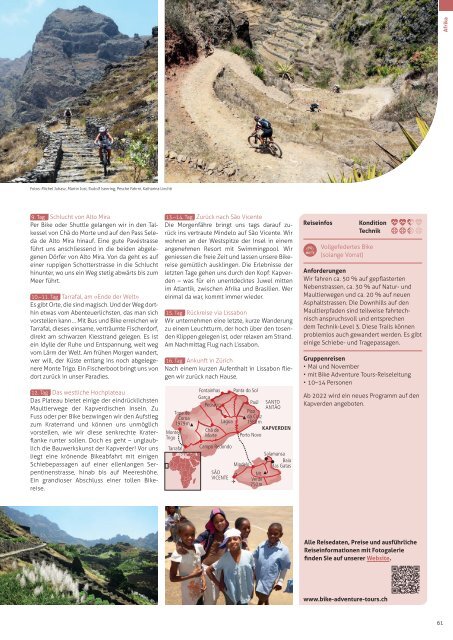 Bike Adventure Tours Katalog 2022