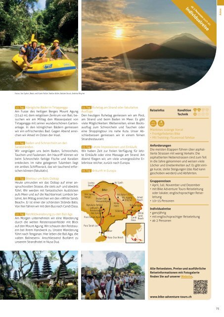 Bike Adventure Tours Katalog 2022