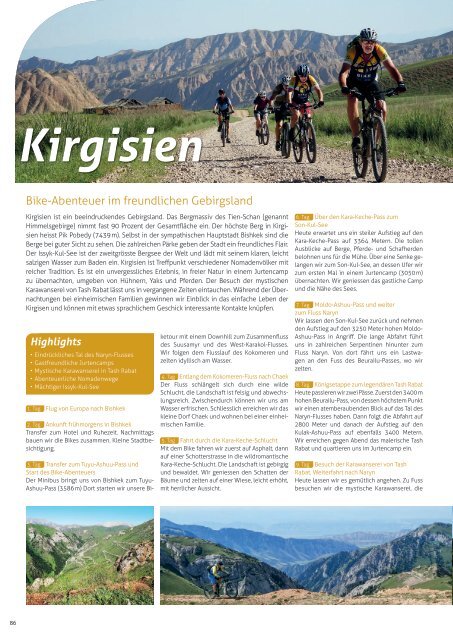 Bike Adventure Tours Katalog 2022