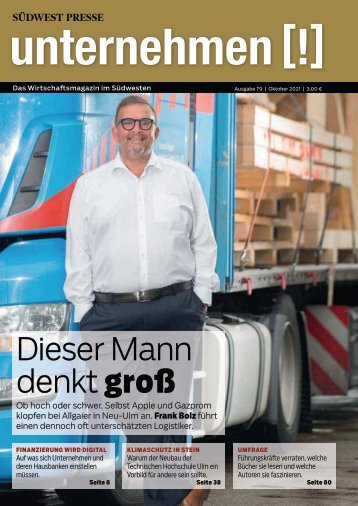 2021/10 |Unternehmen #79 | Ausgabe Oktober 2021 | !