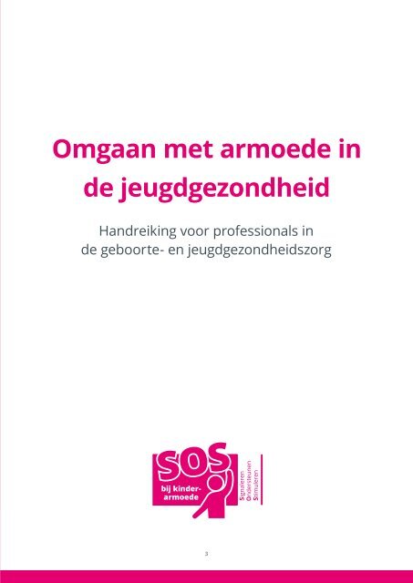 Handreiking  Omgaan met armoede in de jeugdgezondheid