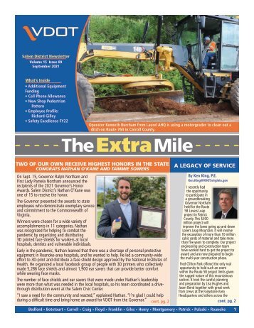 Salem - The Extra Mile - September 2021