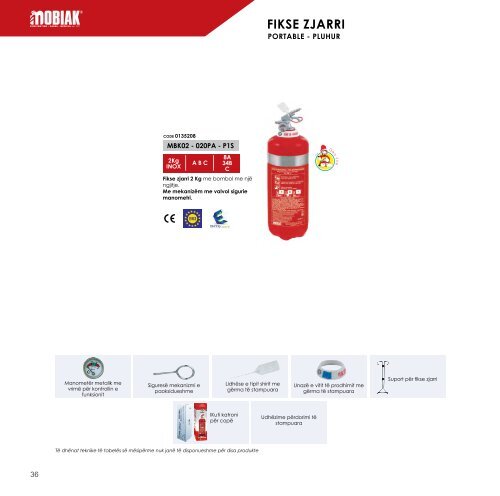 AL 2 FIRE EXTINGUISHERS katalogos mobiak