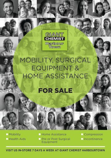 Mobility, Surgical Equipment and Home Assistance For Sale