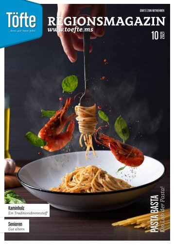 Töfte Regionsmagazin 10/2021 - Pasta Basta!