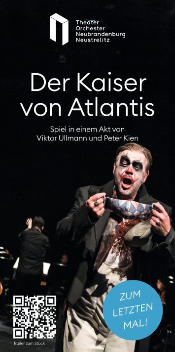 Der Kaiser von Atlantis - Flyer