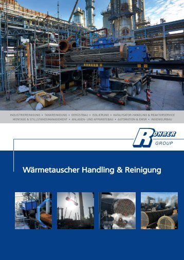 Wärmetauscher Handling