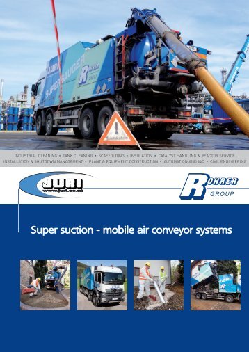 Super suction - mobile air conveyer systems