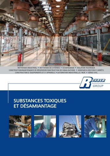 Substances toxiques et désamiantage