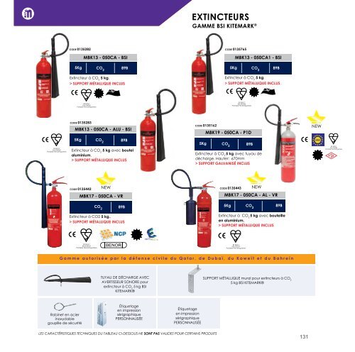 FR2 FIRE EXTINGUISHERS