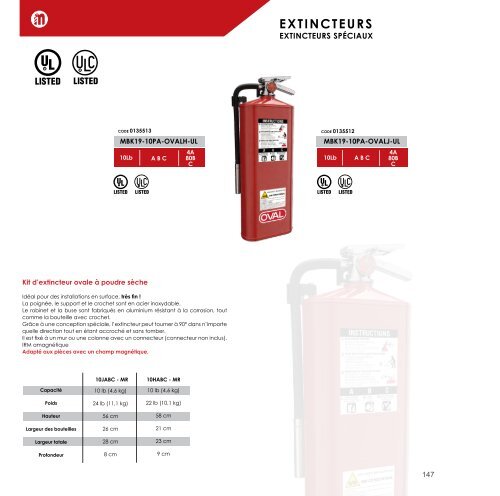 FR2 FIRE EXTINGUISHERS