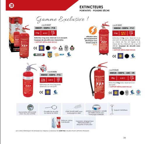 FR2 FIRE EXTINGUISHERS