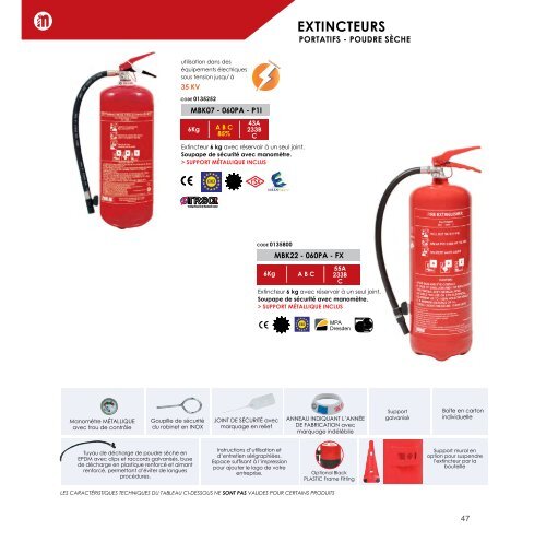 FR2 FIRE EXTINGUISHERS