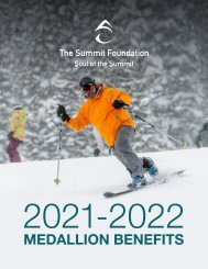 2021-2021 Ski Medallion Benefit Booklet 