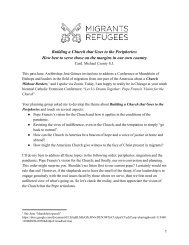 Cardinal Michael Czerny, S.J., Message on Migrants