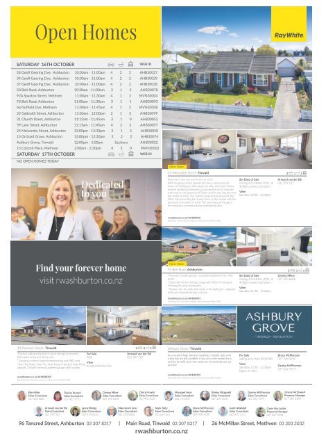 Ashburton Courier: October 14, 2021