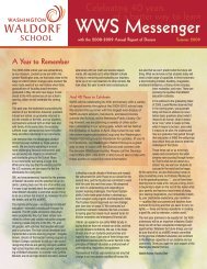 Summer Camp At Wws Washington Waldorf School