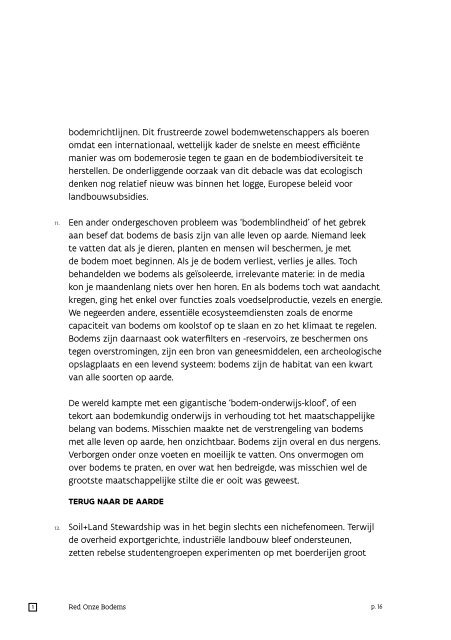 De Toekomst van ‘Soil+Land Stewardship’ - Een verkenning van stewardship in drie scenarios