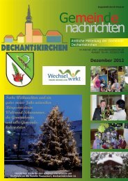 Dezember 2012 - Gemeinde Dechantskirchen