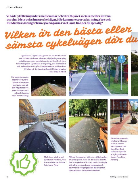 Tidningen Cykling nr 3 2021