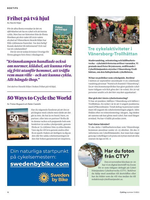 Tidningen Cykling nr 3 2021