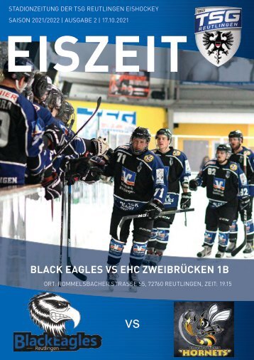 TSG Black Eagles vs EHC Zweibrücken 1b Hornets 17 10 2021