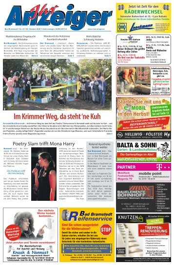 Ihr Anzeiger Bad Bramstedt 41 2021