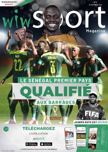 wiwsport Magazine n°13 - 14 Octobre 2021