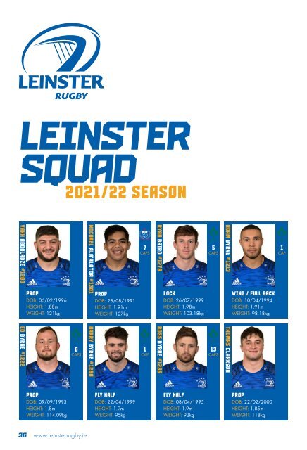 Leinster vs Scarlets