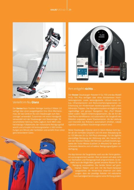 eMagazin Hausputz 4.0 Edition 2021/22 mit Special Saubere Luft