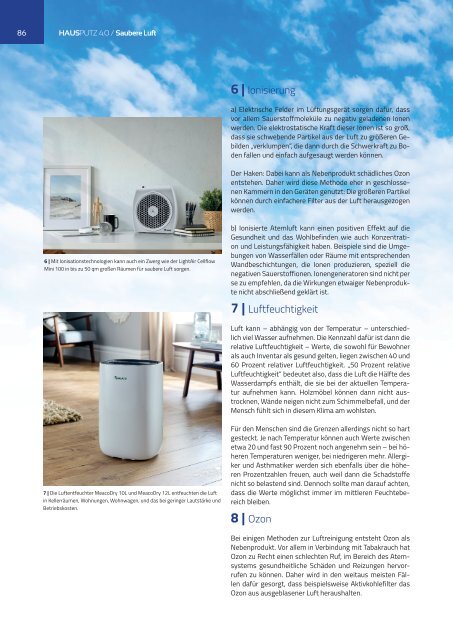 eMagazin Hausputz 4.0 Edition 2021/22 mit Special Saubere Luft