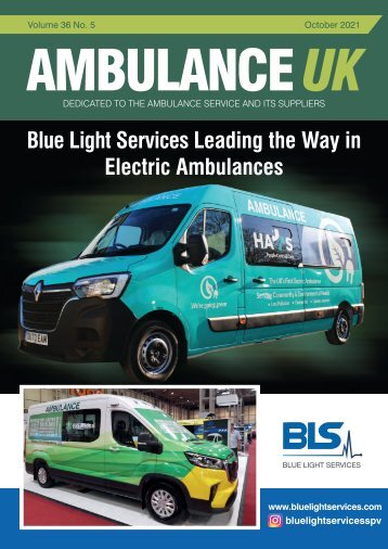 Ambulance UK October 2021