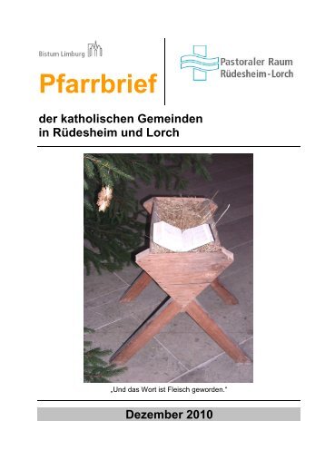 Dezember 2010 - Pastoraler Raum Rüdesheim-Lorch