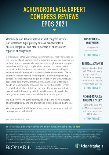 EPOS 2021 Congress Review 