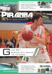 hapa Ansbach Piranhas - Spieltag 1: Weimar | 2021/22