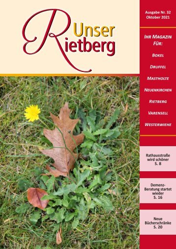 Unser Rietberg - Oktober 2021