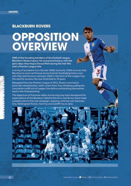 Queens Park Rangers v Blackburn Rovers