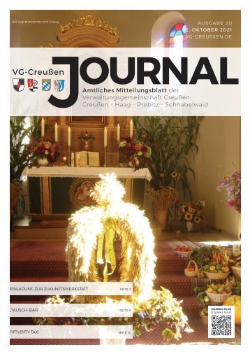Creußen Journal - Ausgabe 21.10.2021