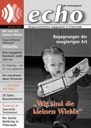 Wir sind die kleinen Wichte - echo