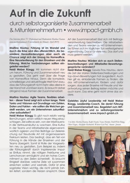 Anja-Maria Munninger • Orhideal Unternehmerin des Monats November 2021 SONDEREDITION