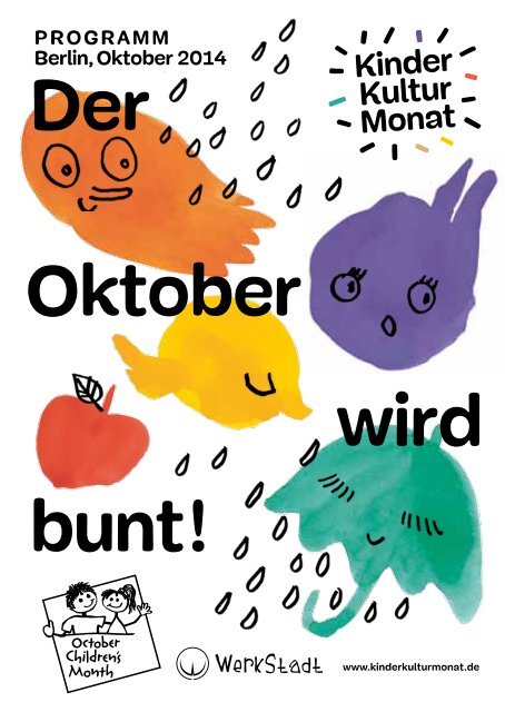 KinderKulturMonat – Programmheft 2014
