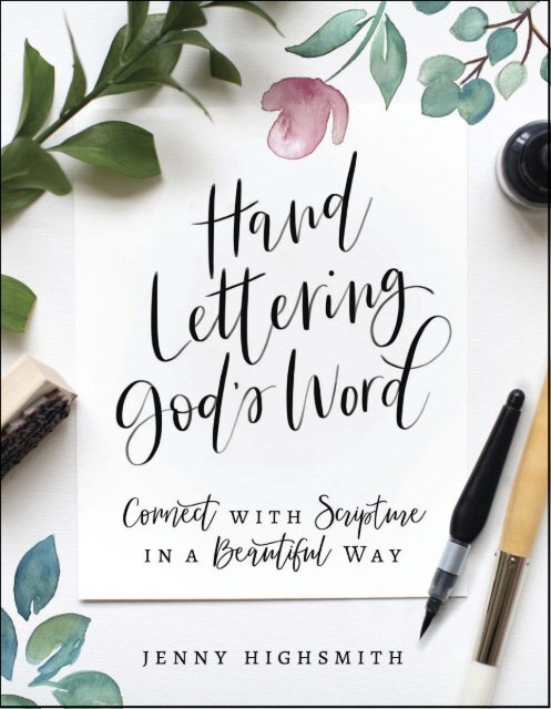Hand Lettering God's Word