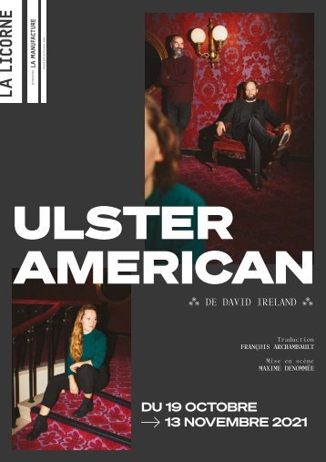 Ulster American - Programme de soirée