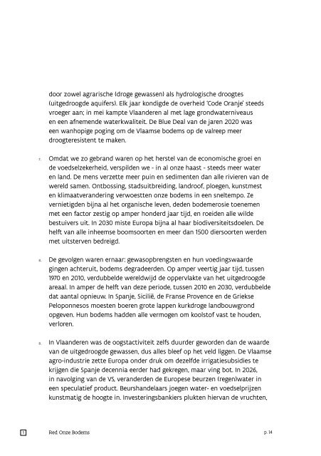 De Toekomst van ‘Soil+Land Stewardship’: Scenario 1 - Red Onze Bodems