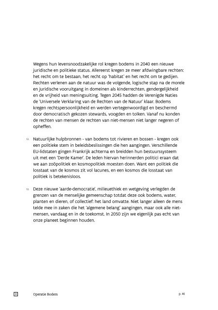  De Toekomst van ‘Soil+Land Stewardship’: Scenario 3 - Operatie Bodem