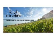 Wein ein beteuter Genuss im Hirschen Eggiwil Emmental