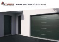 Porte de garage sectionnelles