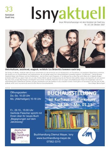 Isny Aktuell 20.10.2021